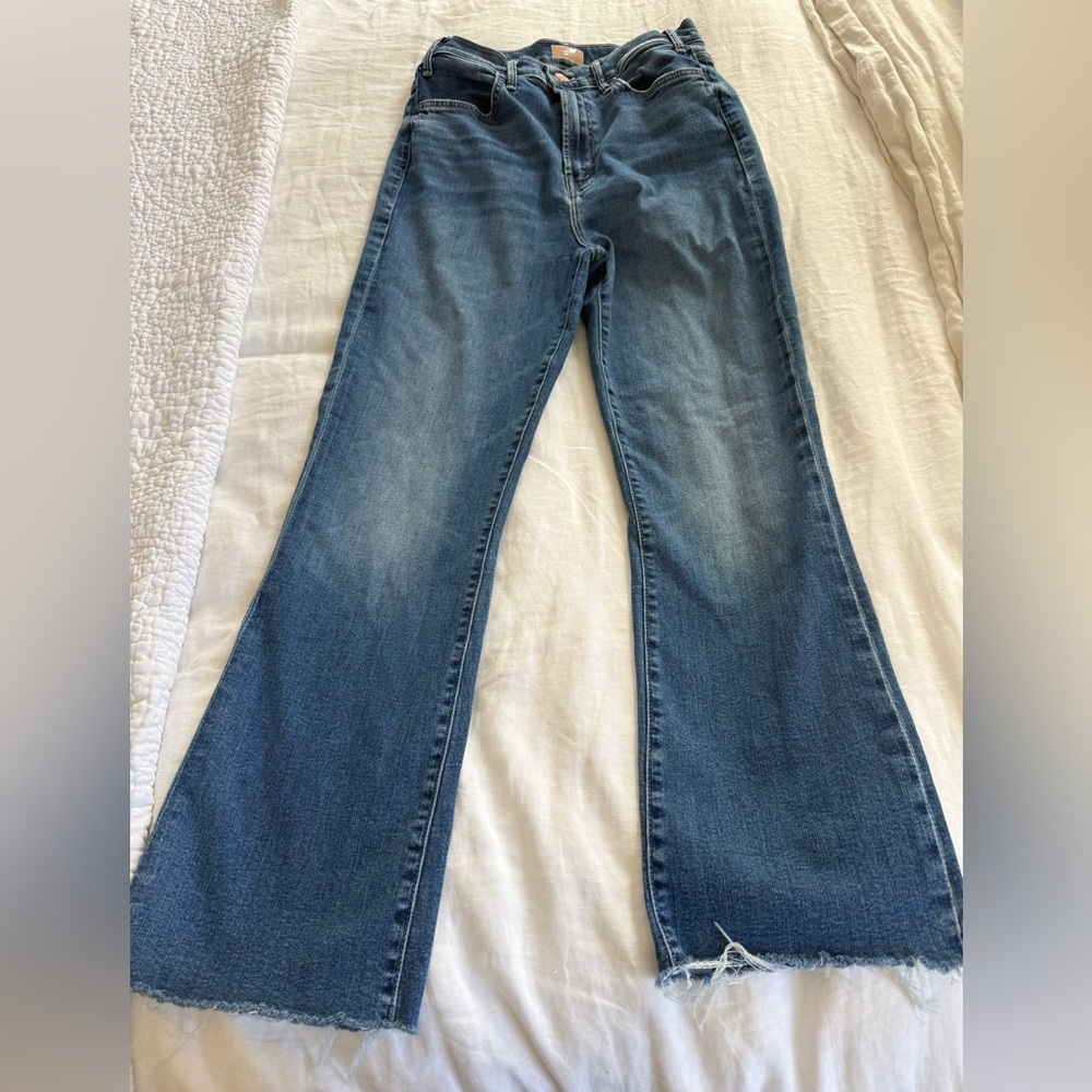 Mother denim hustler ankle fray size 29 Great used condition..